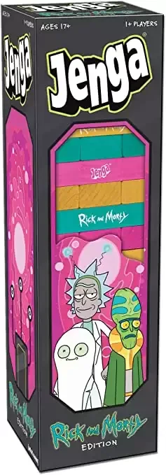 Jenga: Rick and Morty Themed