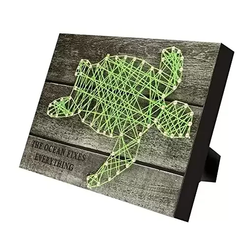 3D DIY Nail String Art Turtle Kit