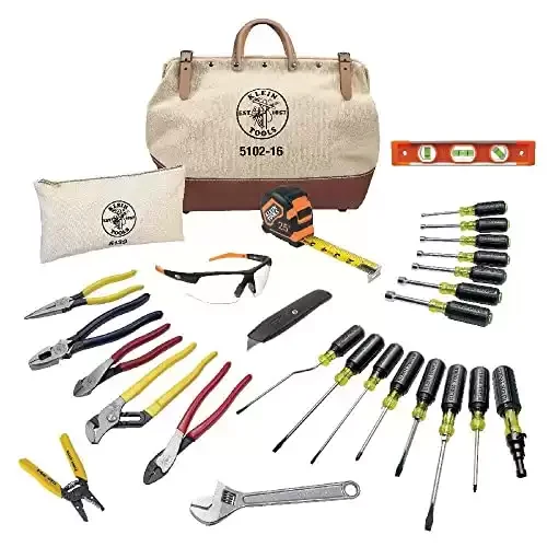 Klein Tools Electrician Hand Tools Set - 28 Piece
