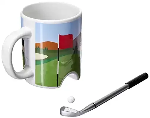 Cute Putter Cup Golf Mug