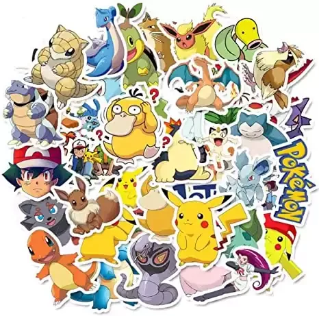 Cute Pokemon Cartoon Stickers