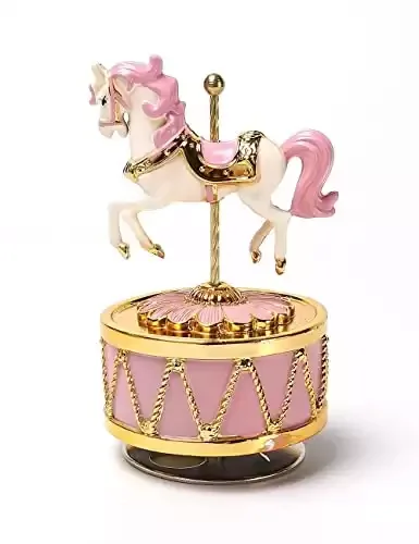 Luxury Carousel Music Box