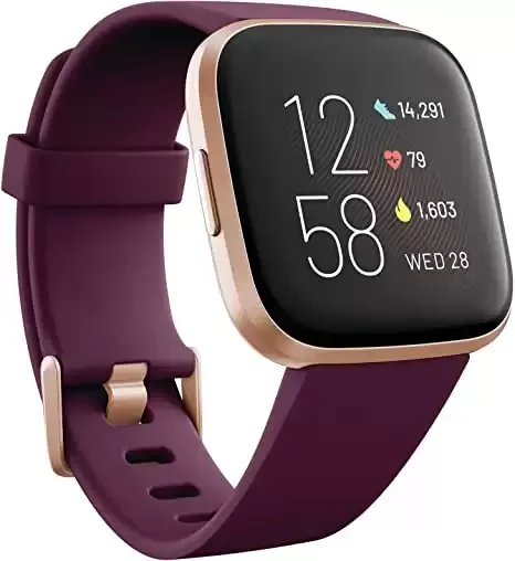 Fitbit Versa 2 - Health & Fitness Smartwatch with Heart Rate