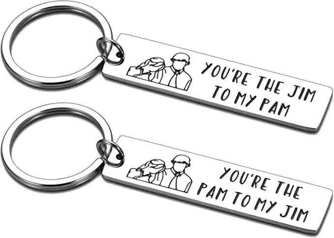 The Office TV Show Merchandise Keychain for Him Her