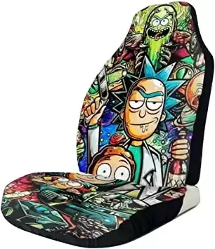 Rick & Morty Car Seat Covers