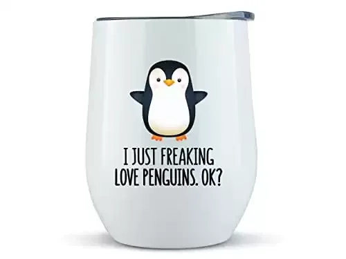 Mug Tumbler Gift Idea for Penguin Lovers