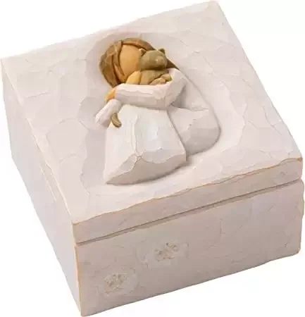 Willow Tree Comfort, sculpted hand-painted Keepsake Box