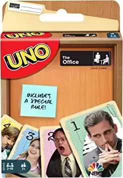 ​UNO The Office Card Game with 112 Cards & Instructions