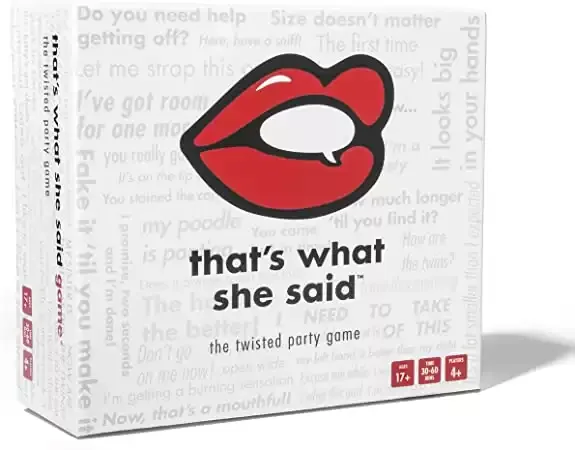 That's What She Said - The Twisted Party Game