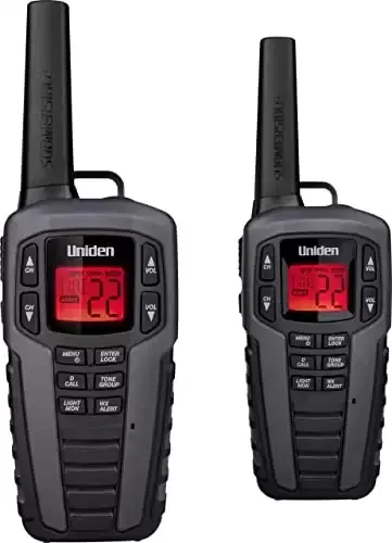 Uniden SX507-2CKHS Up to 50 Mile Range Two-Way Radio Walkie Talkies