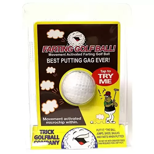 Farting Golf Ball Joke Gag Gift