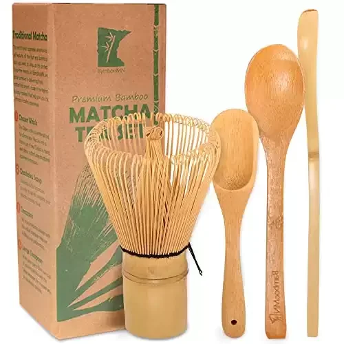 Matcha Whisk Set - to Prepare a Traditional Cup of Matcha