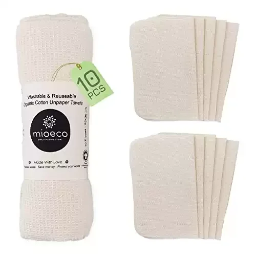 10 .ECO Reusable Bamboo Towels for Environmentalists