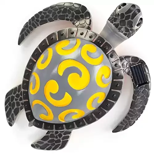 Sea Turtle Solar Powered LED Outdoor Decor Garden Light