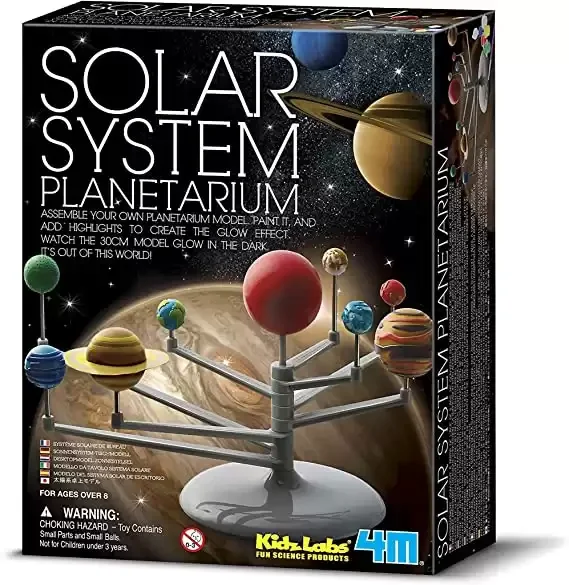 Solar System Planetarium - DIY Glow In The Dark Astronomy Planet Model Stem Toys Gift