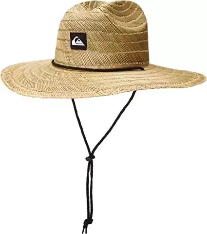 Quiksilver Straw Lifeguard Beach Straw Hat