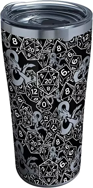 Dungeons & Dragons - Pattern Insulated Tumbler, Stainless