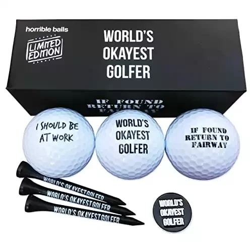 Worlds Okayest Golfer Pack