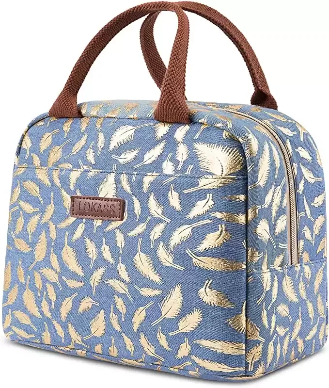 Lunch Bag -  Insulated Cooler Bag Women Tote Bag