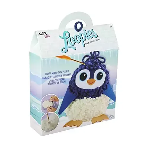 Yarn and Plush Penguin DIY Kit