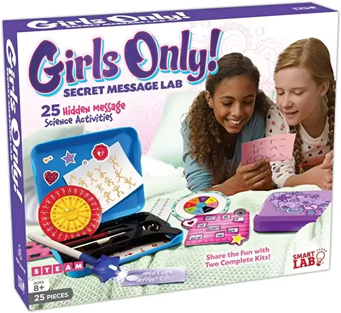 SmartLab Toys Girls Only! Secret Message Lab