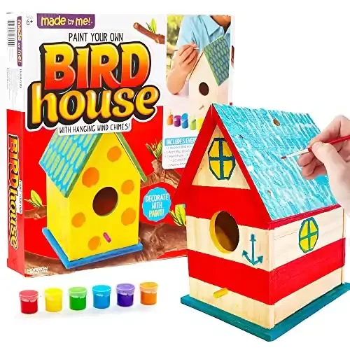 Paint and Build Your Own Wooden Bird House