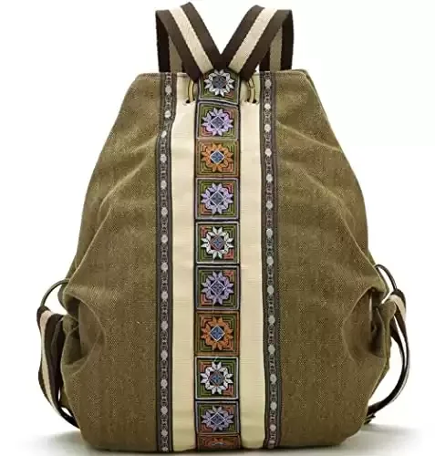 Canvas Vintage Backpack