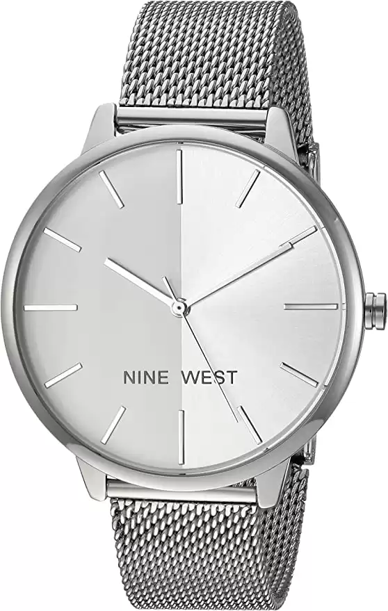 Nine West Women's Mesh Bracelet Watch