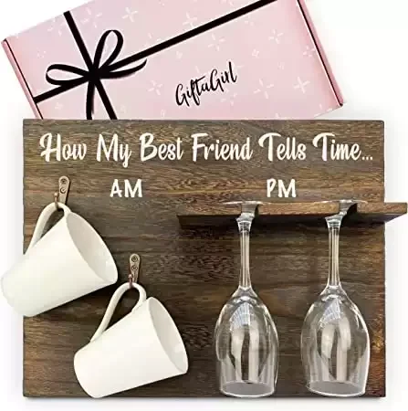 19. BFF Friend Gift for Wine lover