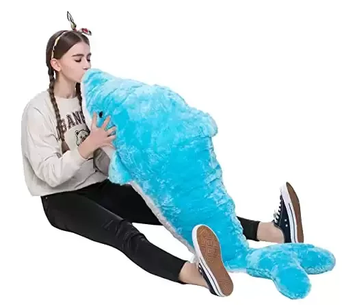 Giant Stuffed Dolphin Toy Gift