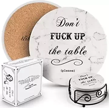 11. Absorbent Drink Coasters for Drinks