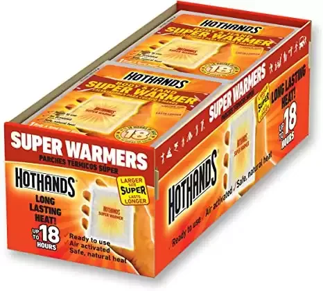 Body and Hand Super Warmers - Long Lasting