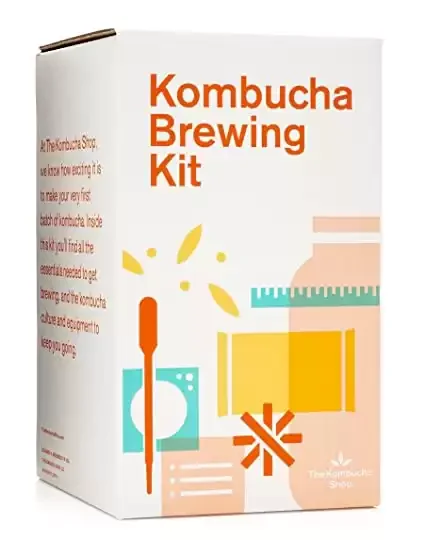 Kombucha Starter Kit Gift - Includes Everything You Need To Brew Kombucha At Home