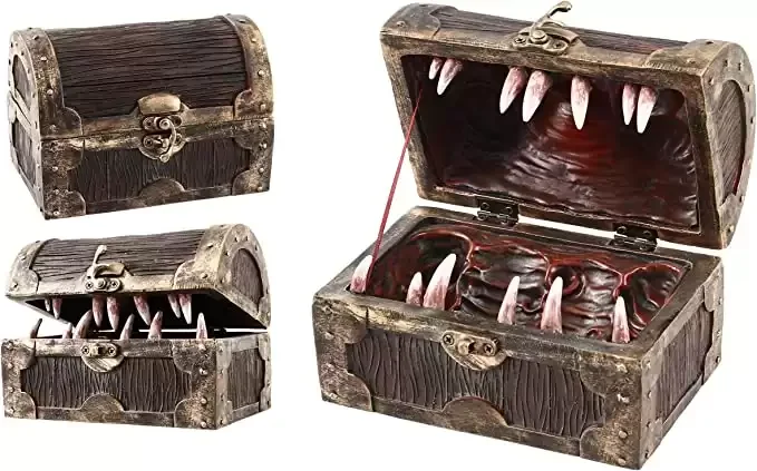 Forged Dice Chest Storage Box