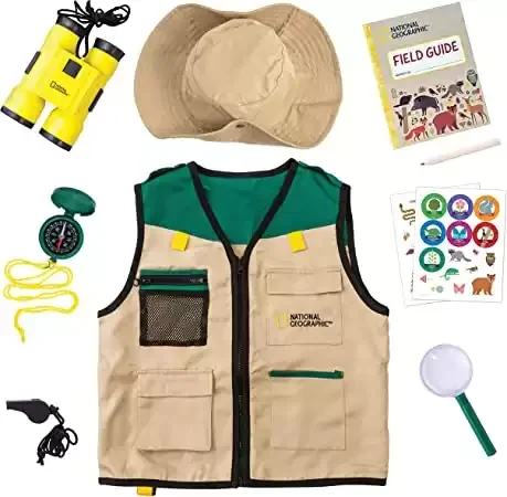 Backyard Safari Costume Gift - Outdoor Explorer Set for Kids