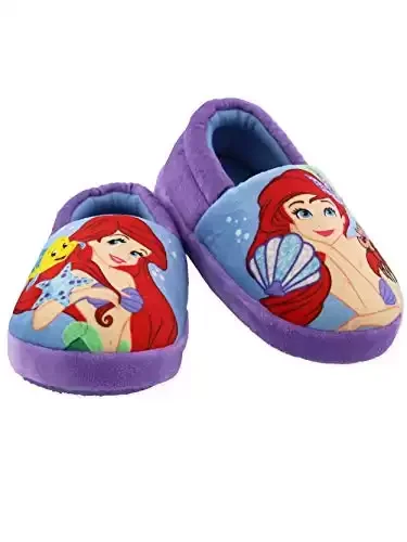 Disney Princess Ariel  Little Mermaid Plush Slippers