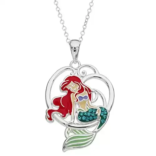 Disney The Little Mermaid, Princess Ariel Silver Plated