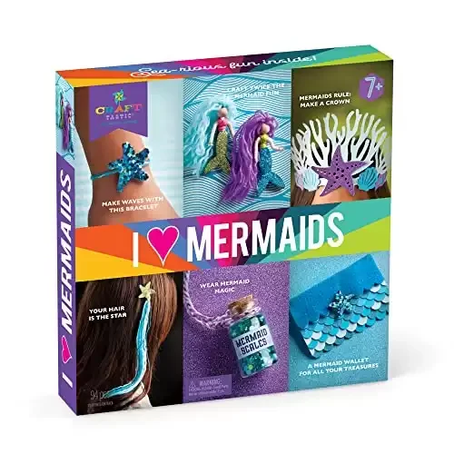 Craft-tastic – I Love Mermaids Kit – Craft Kit