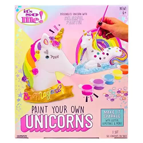 Paint Your Own Unicorns DIY Ceramic Unicorn Kit