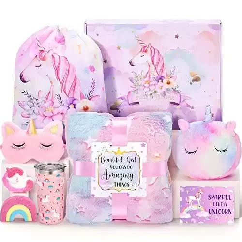 Tiblue Unicorns Gift for Girl Aged 6-8