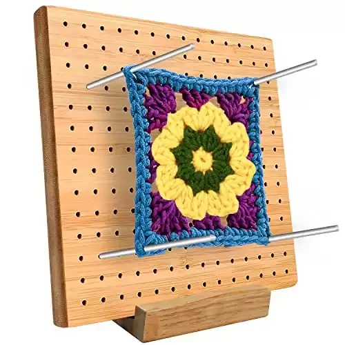 7.8 Inches Bamboo Wooden Board for Knitting