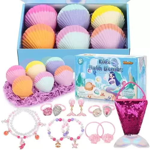 Bath Bombs for Kids with Surprise Inside
