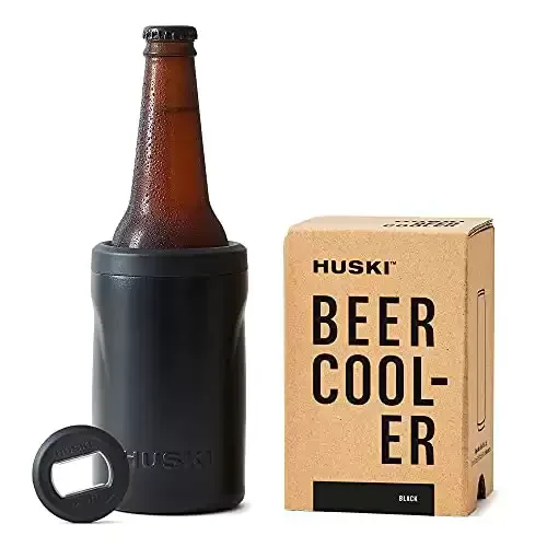 Huski Can Cooler 2.0 Premium Can and Bottle Holder