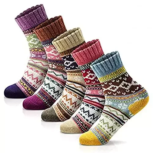 Womens Winter Socks Gift Box