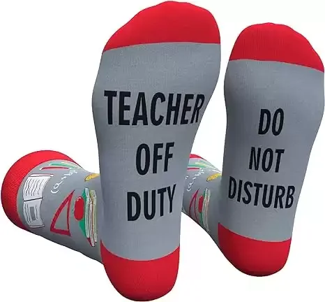 Teacher Socks with Gift Box