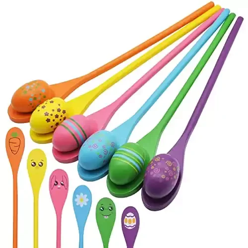 Easter Egg and Spoon Race Game Set