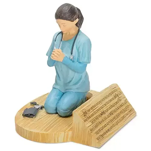 Nurse's Prayer Tabletop Figurine