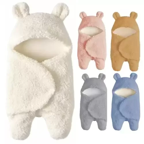 Cute Cotton Baby Swaddle Blanket