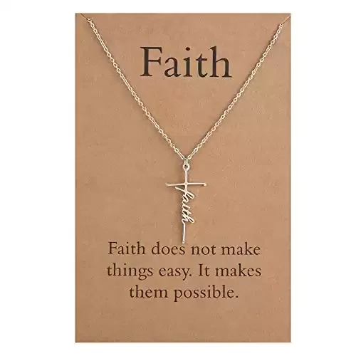 Luxury Faith Cross Necklace