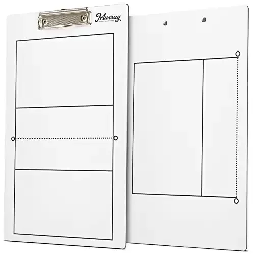 Volleyball Dry Erase Coaches Clipboard
